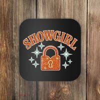 Showgirl Lock Aesthetic Coaster thumb 0
