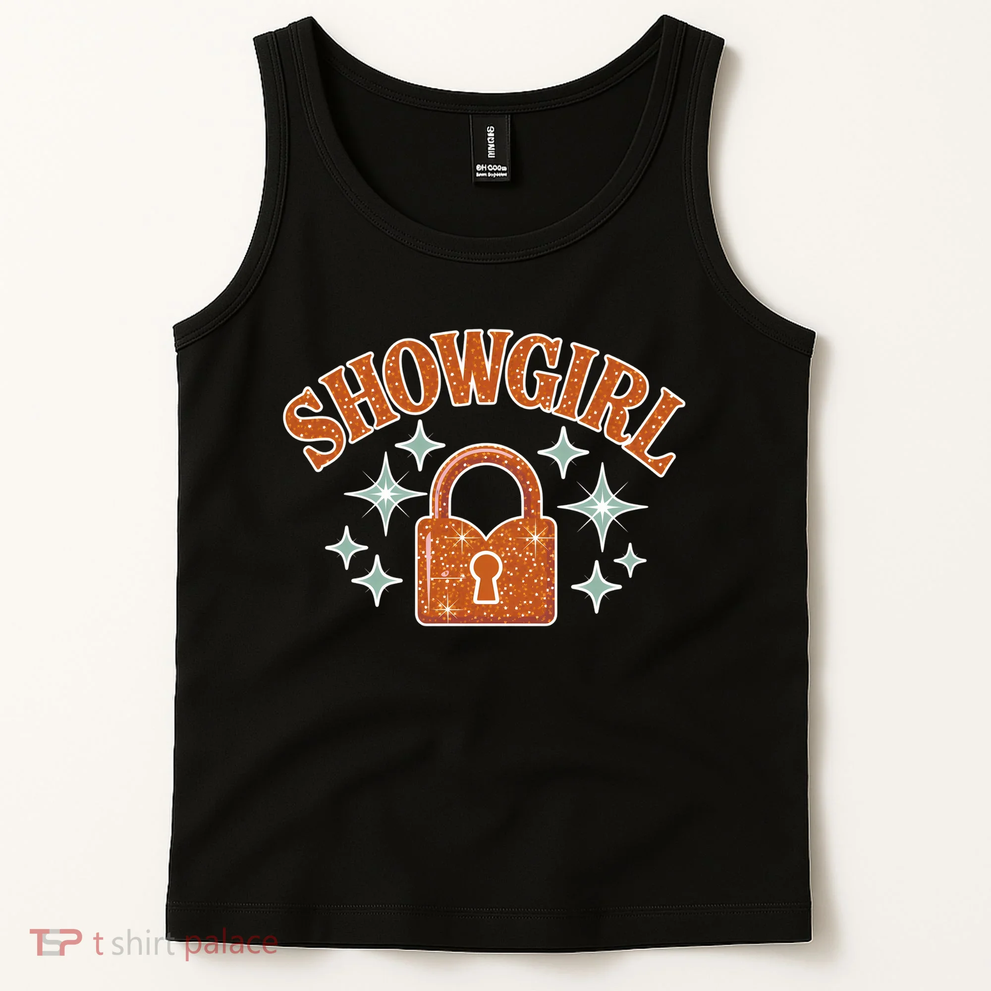 Showgirl Lock Aesthetic Tank Top
