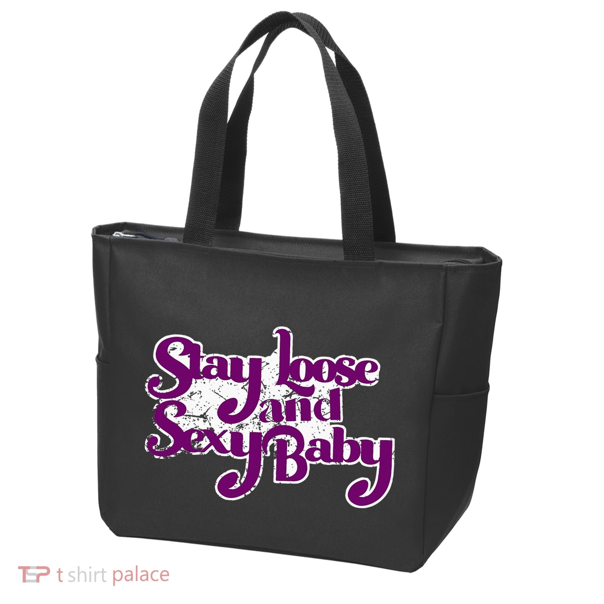 Stay Loose And Sexy Baby Tote Bag