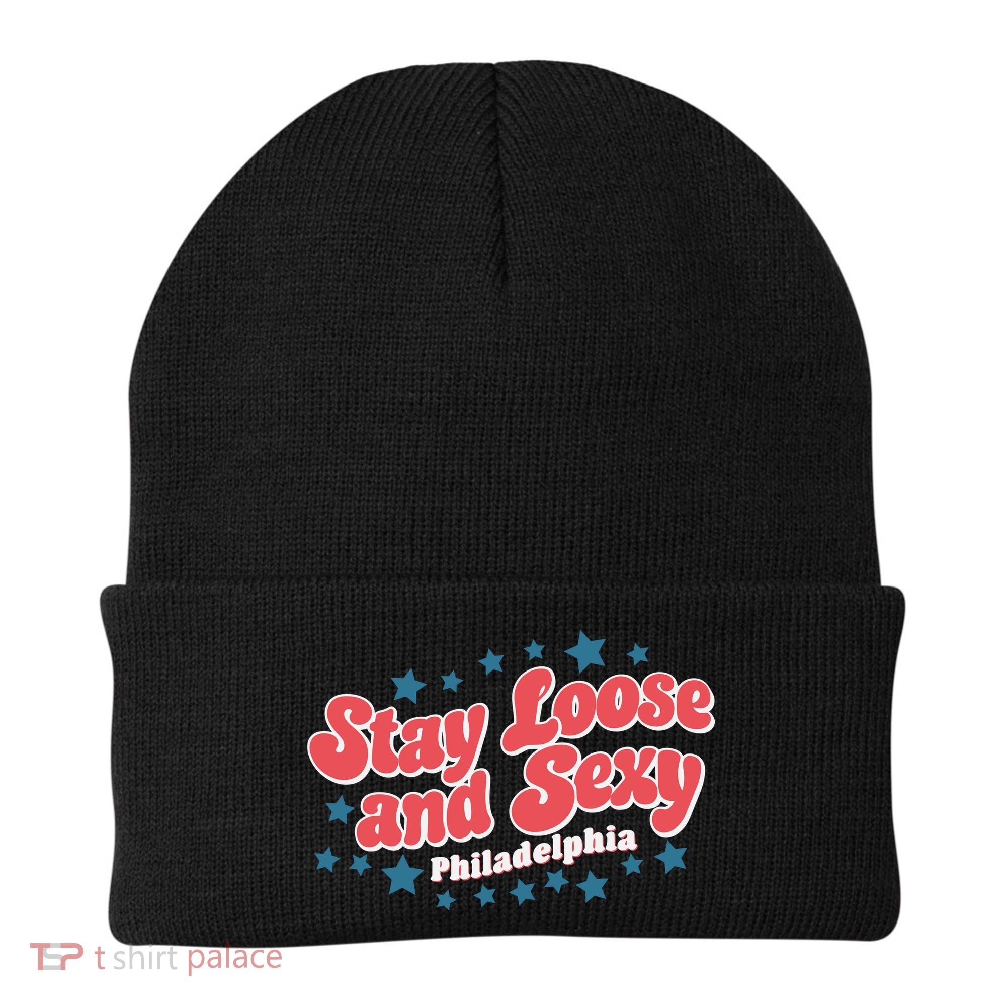 Stay Loose And Sexy Baby Philadelphia Baseball Beanie