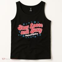 Stay Loose And Sexy Baby Philadelphia Baseball Tank Top thumb 2