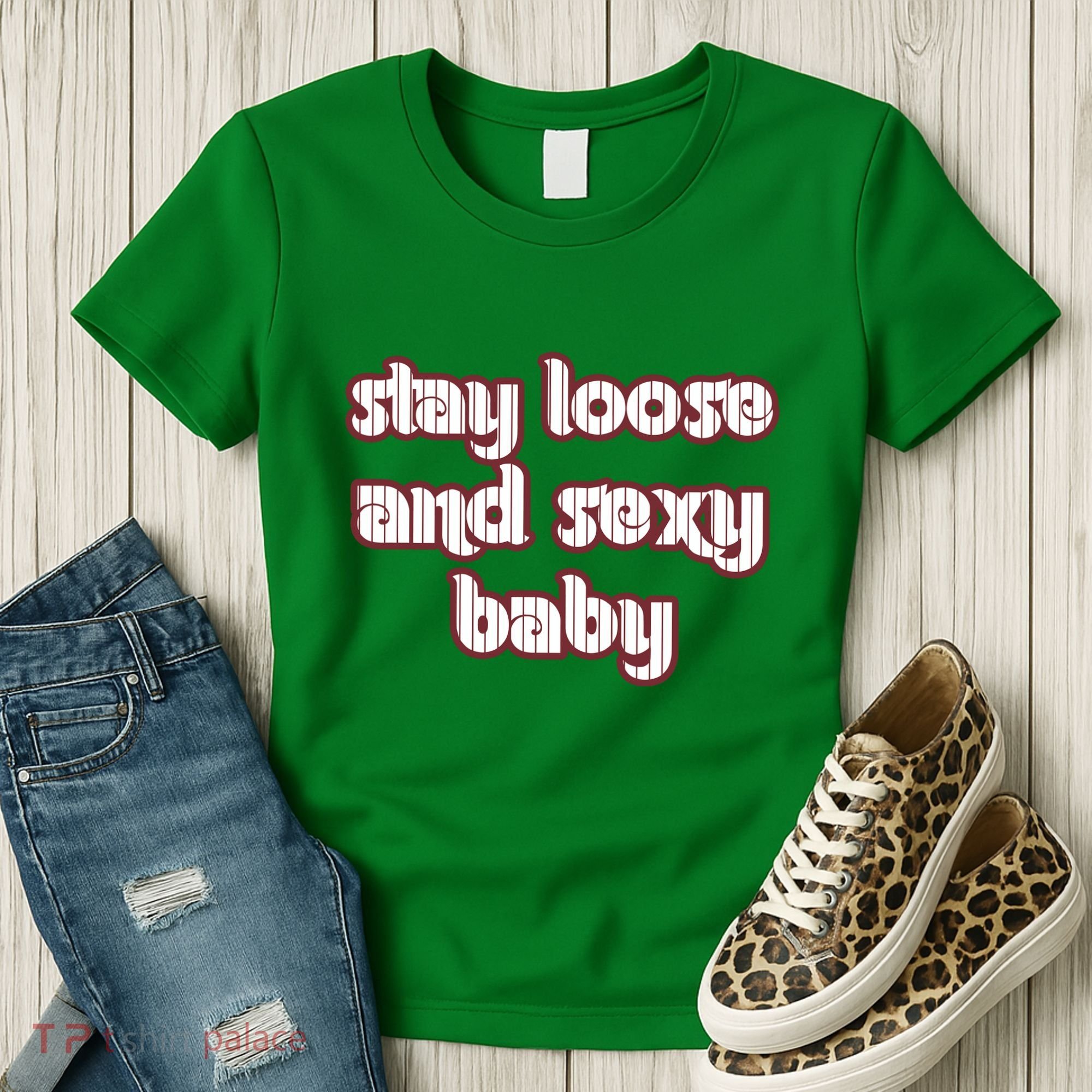 Stay Loose And Sexy Baby Philadelphia Baseball Women's T-Shirt