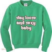 Stay Loose And Sexy Baby Philadelphia Baseball Kids Sweatshirt thumb 0