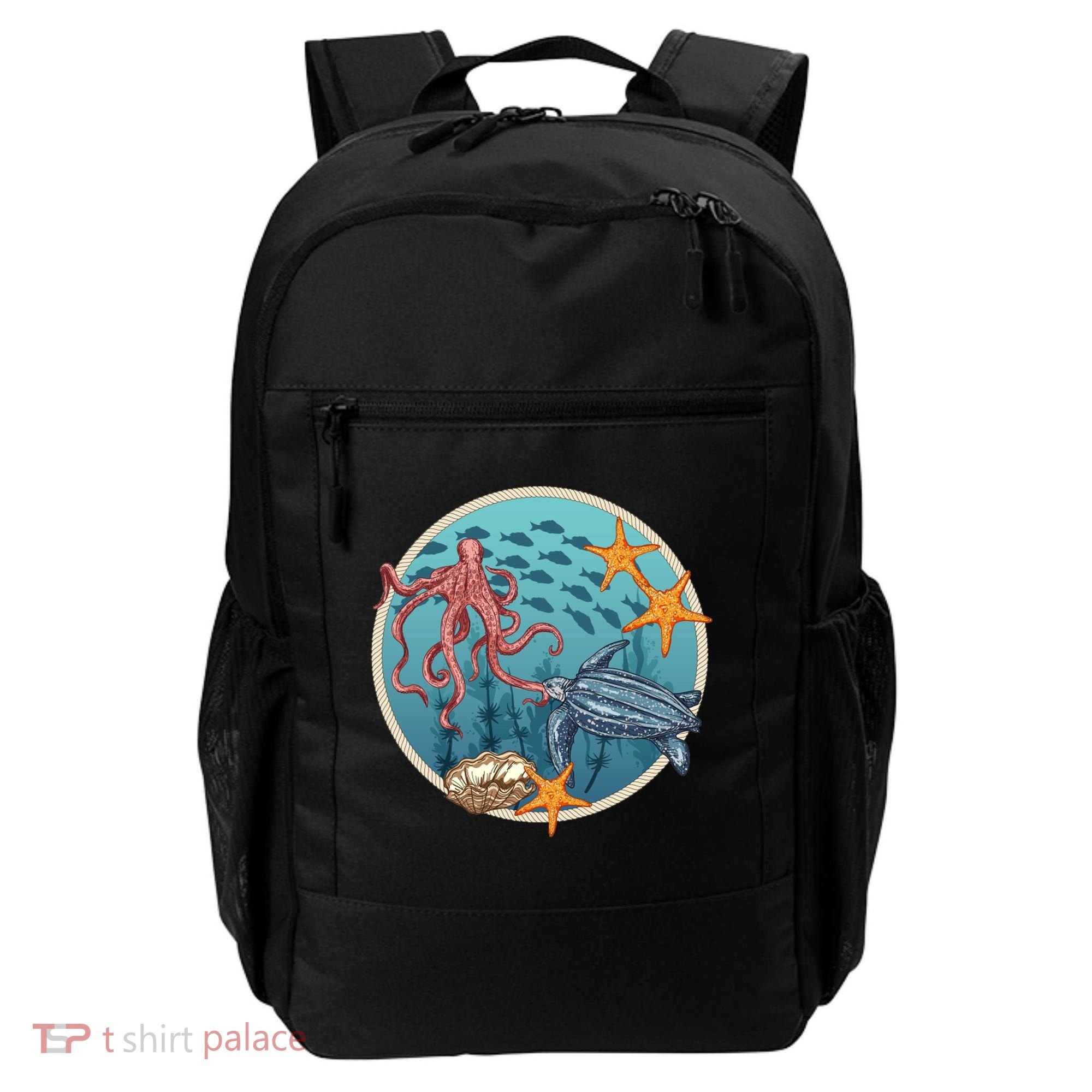 Sea Life Aquarium Cool Marine Backpack