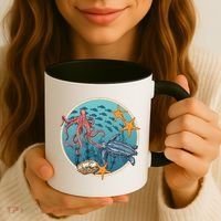 Sea Life Aquarium Cool Marine Coffee Mug thumb 3
