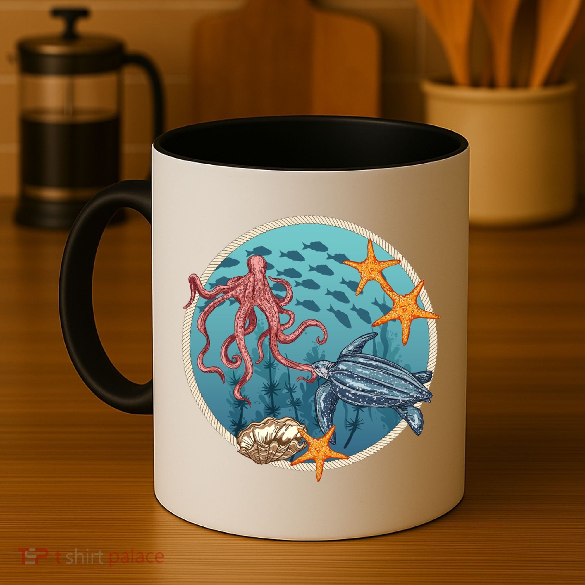 Sea Life Aquarium Cool Marine Coffee Mug