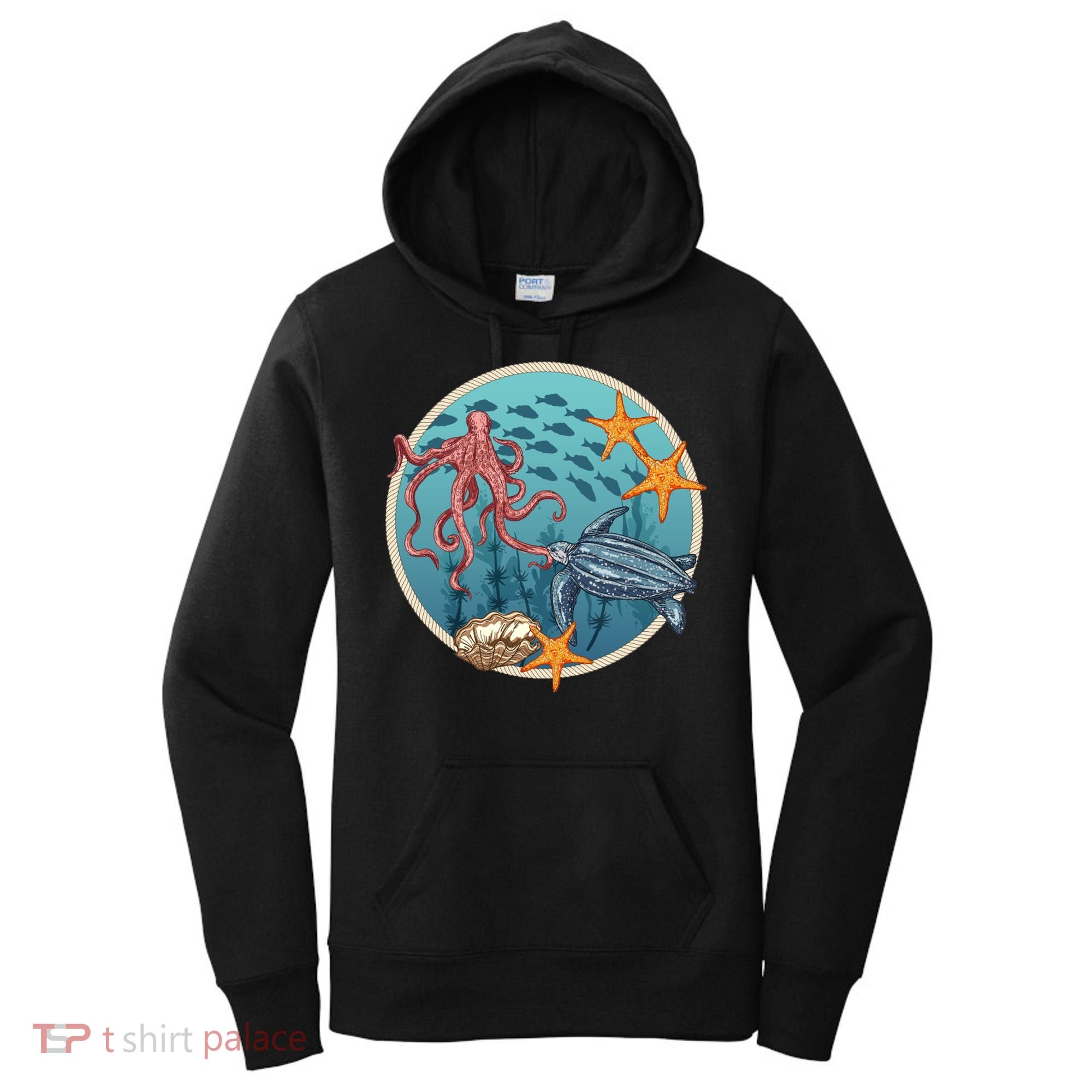 Sea Life Aquarium Cool Marine Women's Hoodie