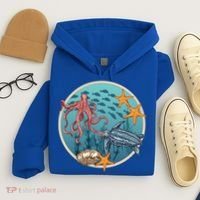 Sea Life Aquarium Cool Marine Hoodie thumb 4