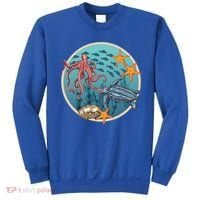 Sea Life Aquarium Cool Marine Sweatshirt thumb 0