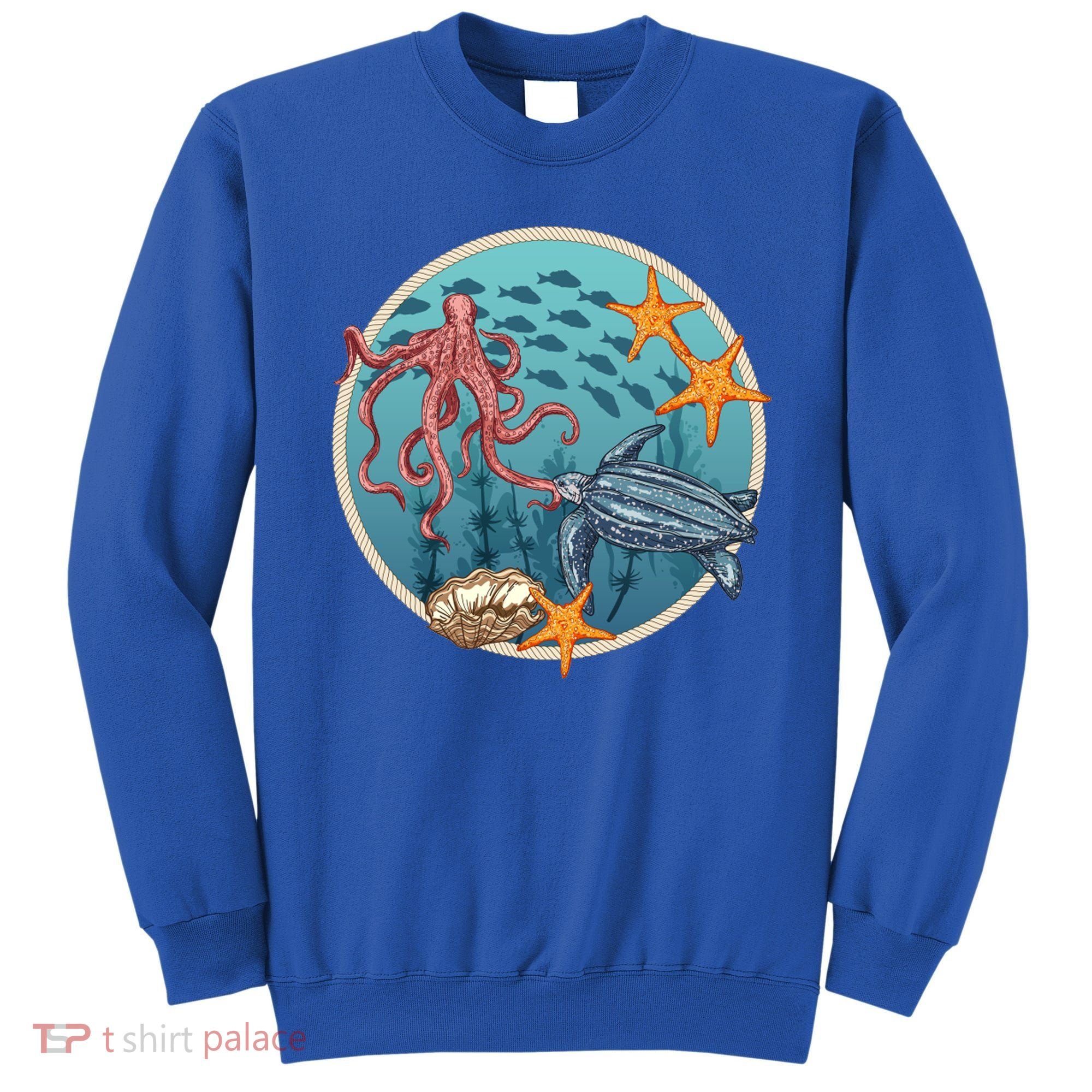 Sea Life Aquarium Cool Marine Sweatshirt