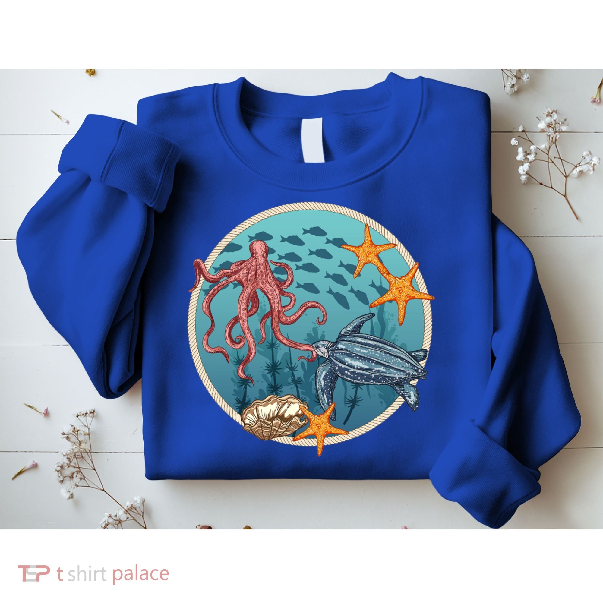 Sea Life Aquarium Cool Marine Sweatshirt