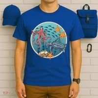 Sea Life Aquarium Cool Marine T-Shirt thumb 6