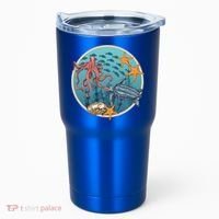 Sea Life Aquarium Cool Marine Tumbler thumb 0