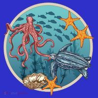 Sea Life Aquarium Cool Marine Mousepad thumb 1