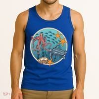 Sea Life Aquarium Cool Marine Tank Top thumb 3