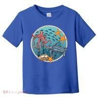 Sea Life Aquarium Cool Marine Toddler T-Shirt thumb 0