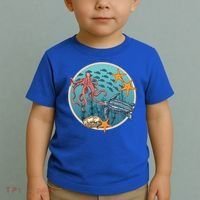 Sea Life Aquarium Cool Marine Toddler T-Shirt thumb 2