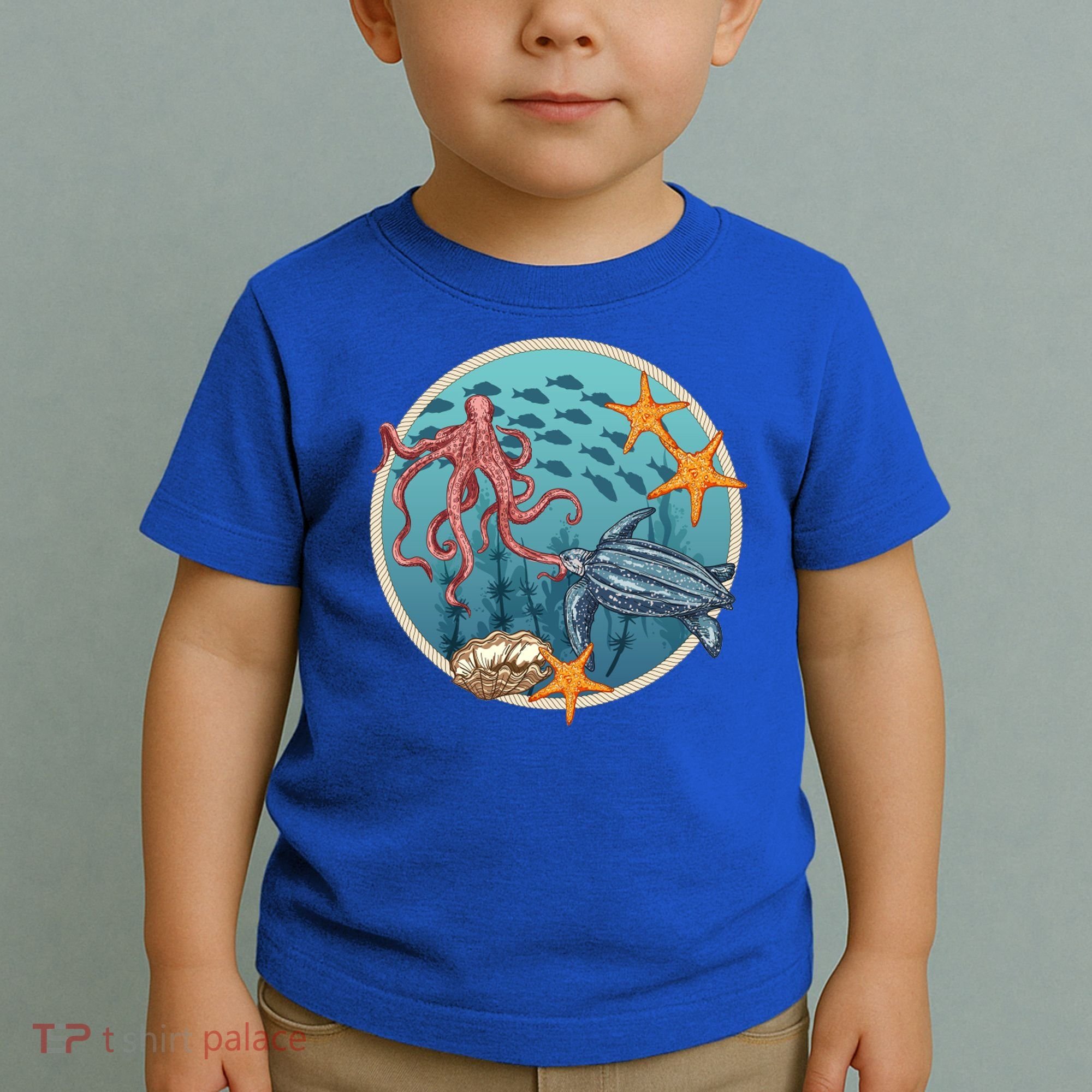 Sea Life Aquarium Cool Marine Toddler T-Shirt