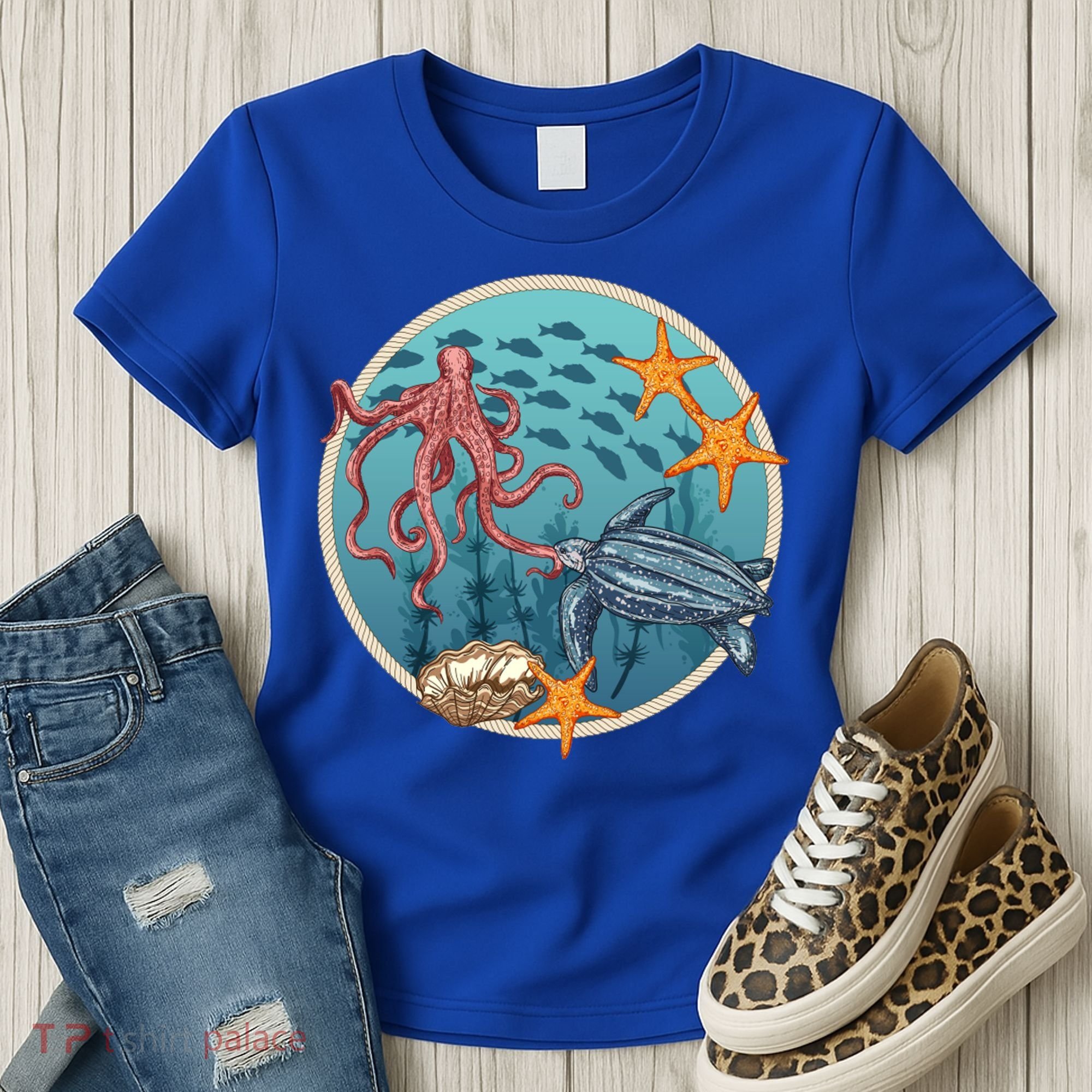Sea Life Aquarium Cool Marine Women's T-Shirt