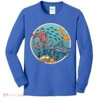 Sea Life Aquarium Cool Marine Kids Long Sleeve Shirt thumb 0
