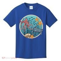 Sea Life Aquarium Cool Marine Kids T-Shirt thumb 0