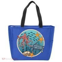 Sea Life Aquarium Cool Marine Tote Bag thumb 0
