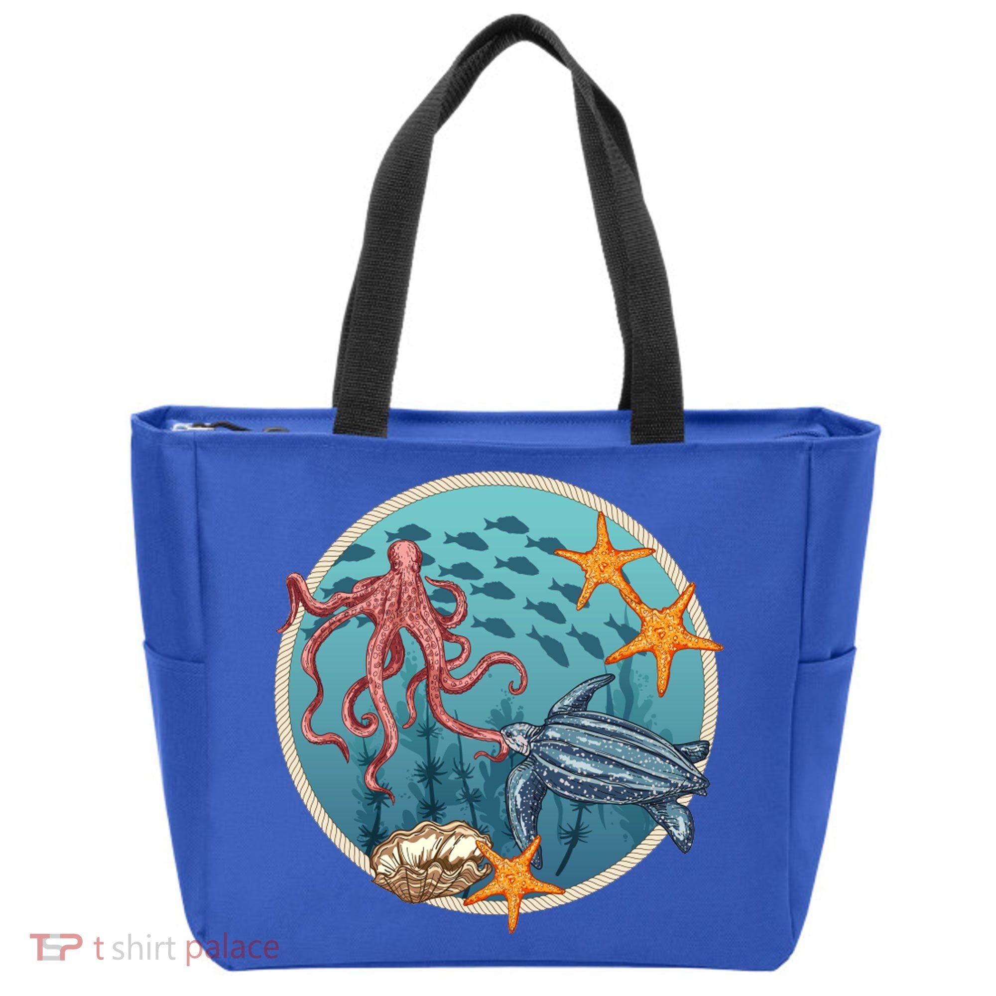 Sea Life Aquarium Cool Marine Tote Bag