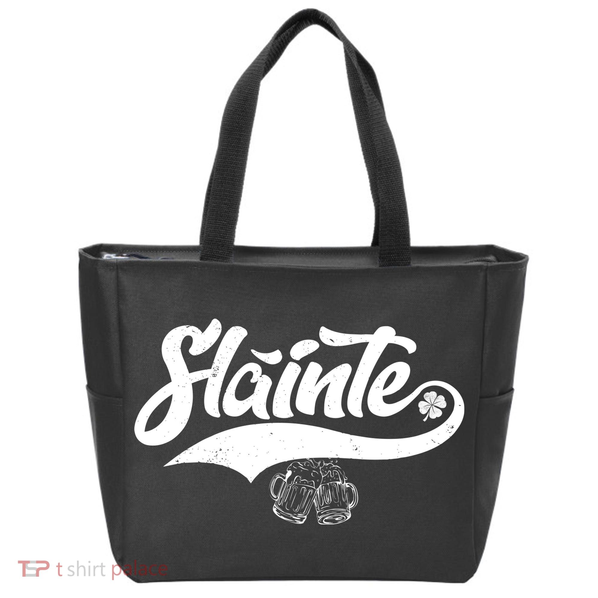 Slainte Irish Cheers Tote Bag