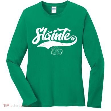 Slainte Irish Cheers Women's Long Sleeve Shirt