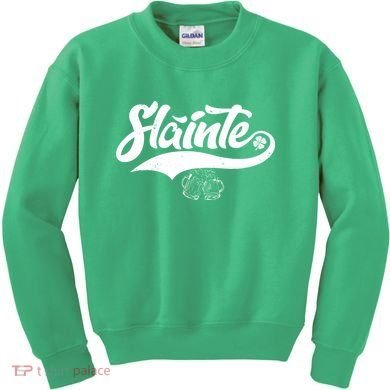 Slainte Irish Cheers Kids Sweatshirt