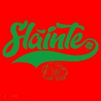 Slainte Irish Cheers Santa Hat thumb 1