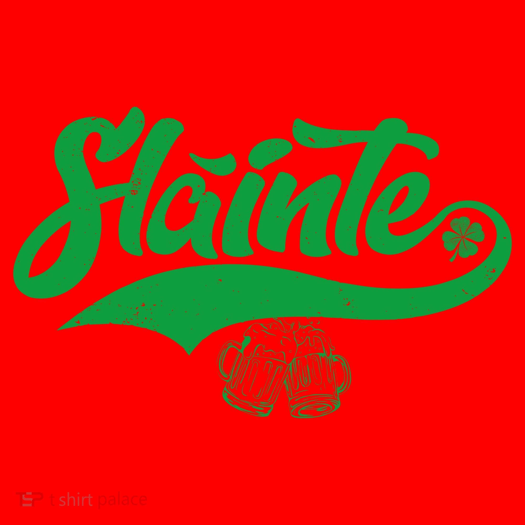 Slainte Irish Cheers Santa Hat