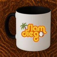 Slam Diego Tropical Baseball Coffee Mug thumb 2