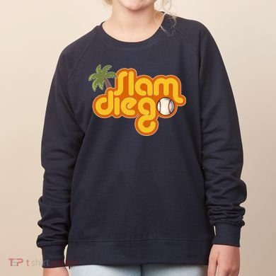 Slam Diego Tropical Baseball Women's Sweatshirt