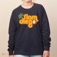 Slam Diego Tropical Baseball Women's Sweatshirt thumb 0