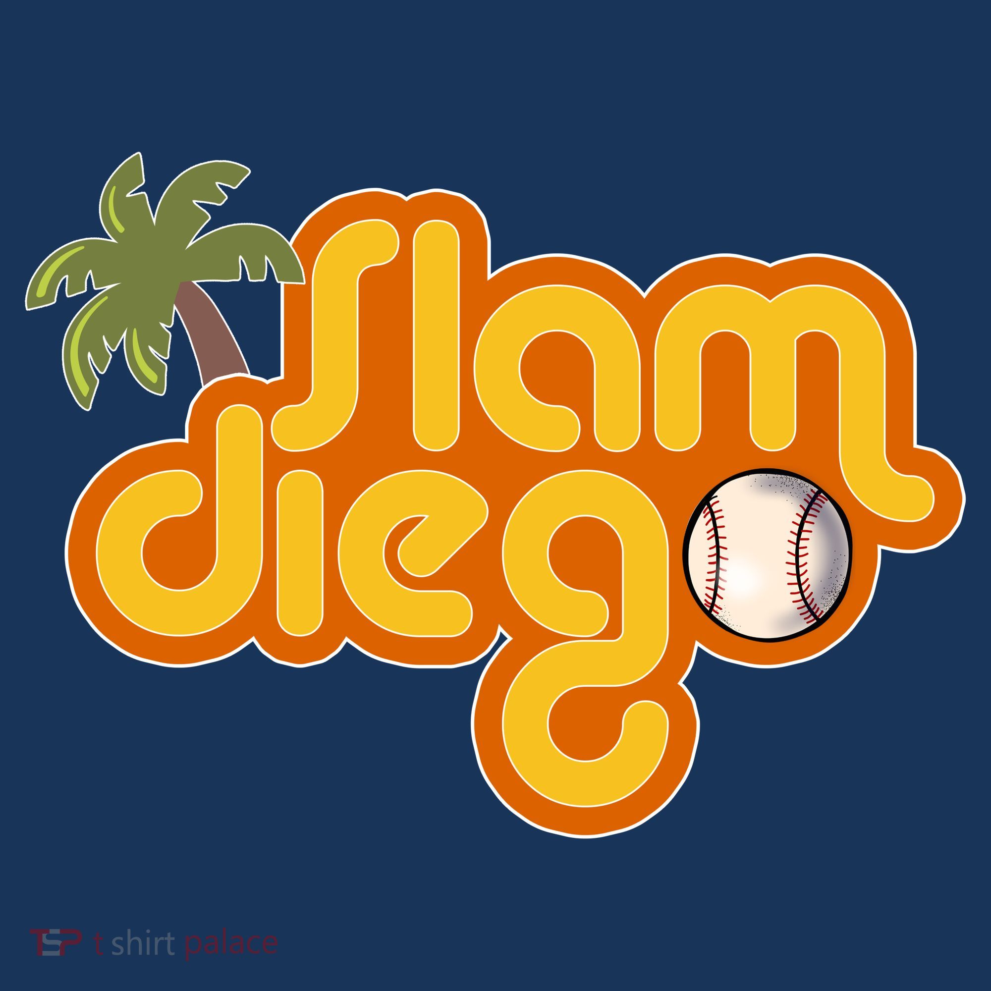 Slam Diego Tropical Baseball Apron