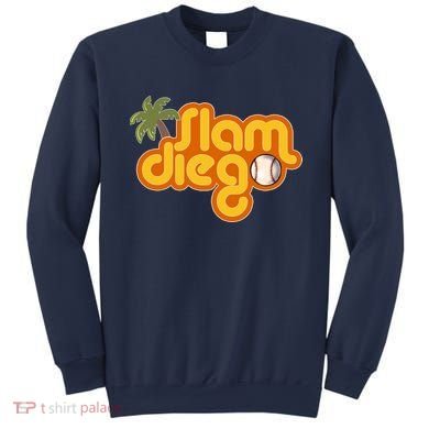 Slam Diego Tropical Baseball Sweatshirt