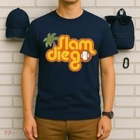 Slam Diego Tropical Baseball T-Shirt thumb 6