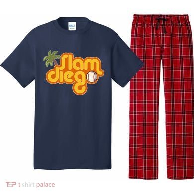 Slam Diego Tropical Baseball Pajama Set
