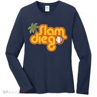 Slam Diego Tropical Baseball Women's Long Sleeve Shirt thumb 0