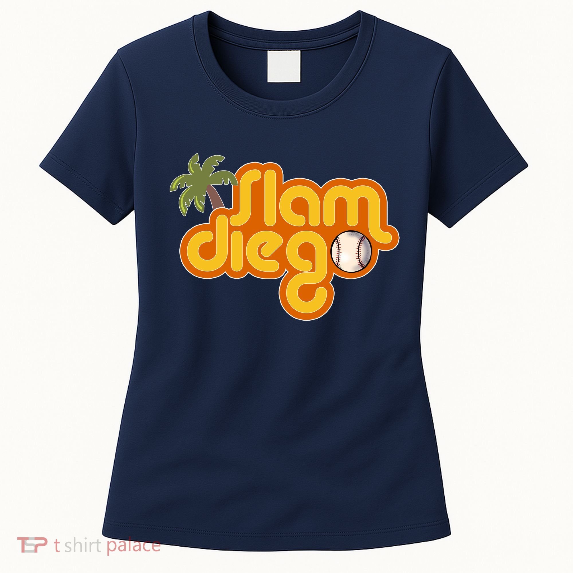 Slam Diego Tropical Baseball Women's T-Shirt