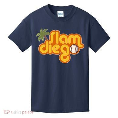 Slam Diego Tropical Baseball Kids T-Shirt