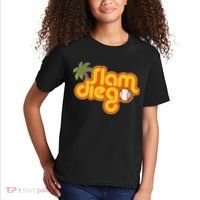 Slam Diego Tropical Baseball Kids T-Shirt thumb 2