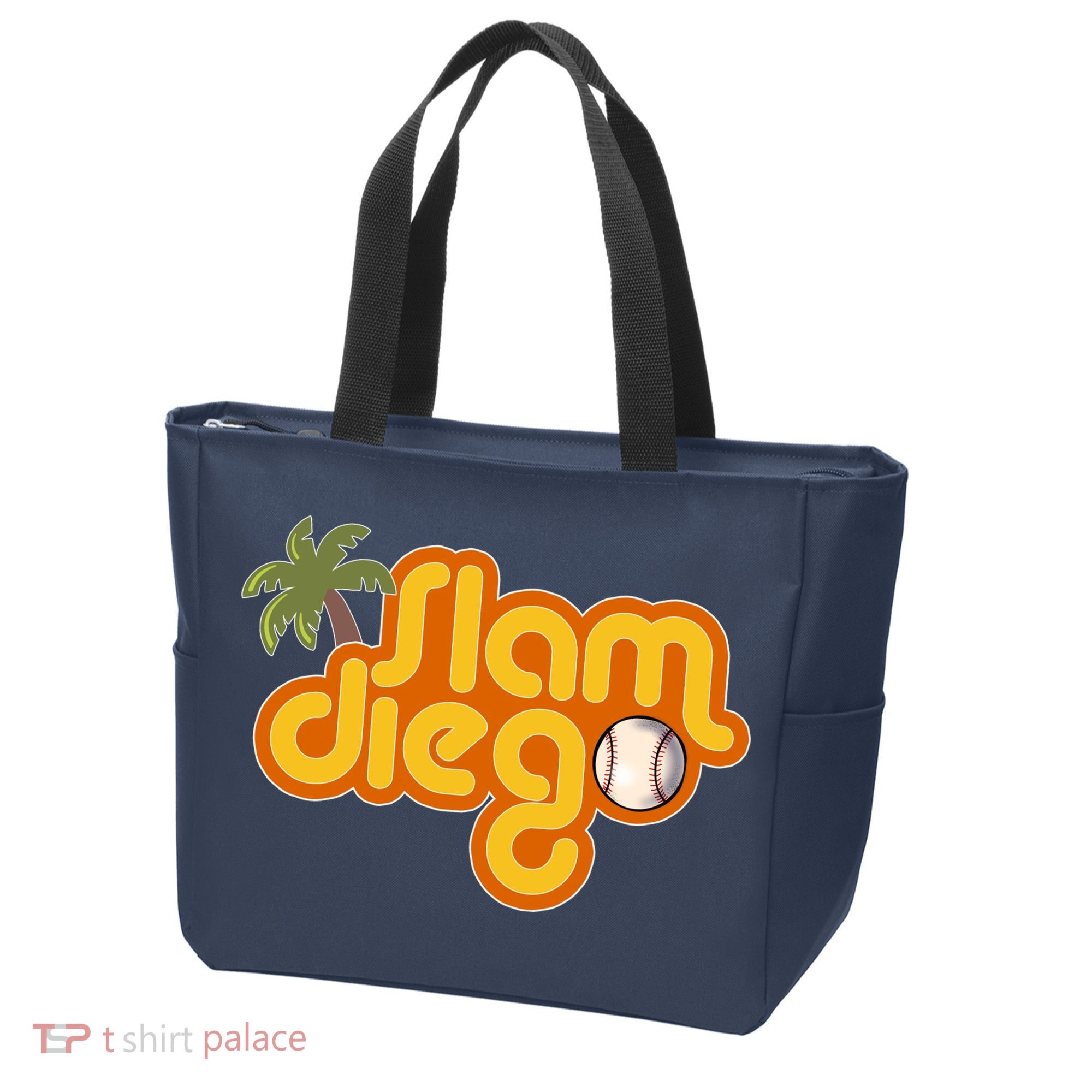 Slam Diego Tropical Baseball Tote Bag