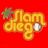 Slam Diego Tropical Baseball Santa Hat thumb 1