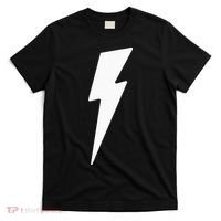 Simple Lightning Bolt In White Thunder Bolt T-Shirt thumb 0