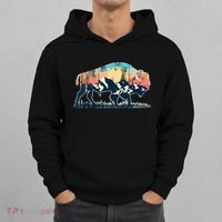 Sunset Landscape Buffalo Gift Hoodie thumb 0
