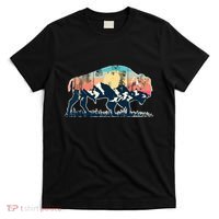 Sunset Landscape Buffalo Gift T-Shirt thumb 0