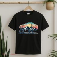 Sunset Landscape Buffalo Gift T-Shirt thumb 2