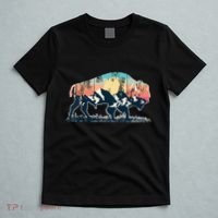Sunset Landscape Buffalo Gift T-Shirt thumb 5